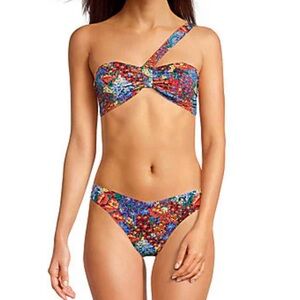 NWT Onia swim multi floral bikini set